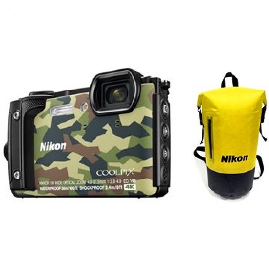 Nikon COOLPIX W300 maskáčový Holiday Kit