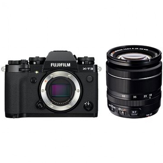 Fujifilm X-T3 čierny + XF 18-55 mm R LM OIS