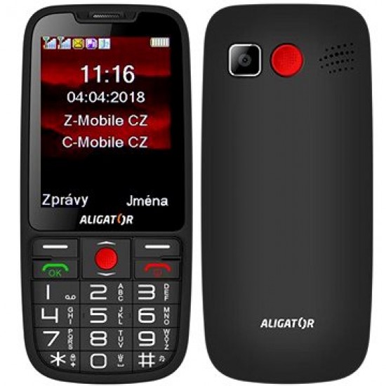 ALIGATOR A890 Senior čierny