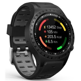 EVOLVEO SportWatch M1S Black Grey, SIM