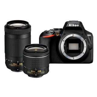 Nikon D3500 čierny + 18 – 55 mm + 70 – 300 mm