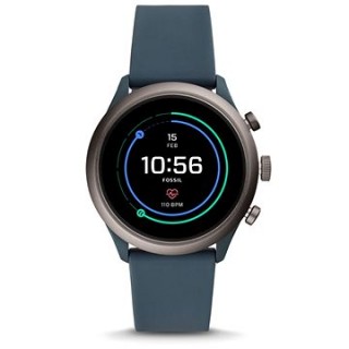 Fossil Sport Smokey Blue Silicone