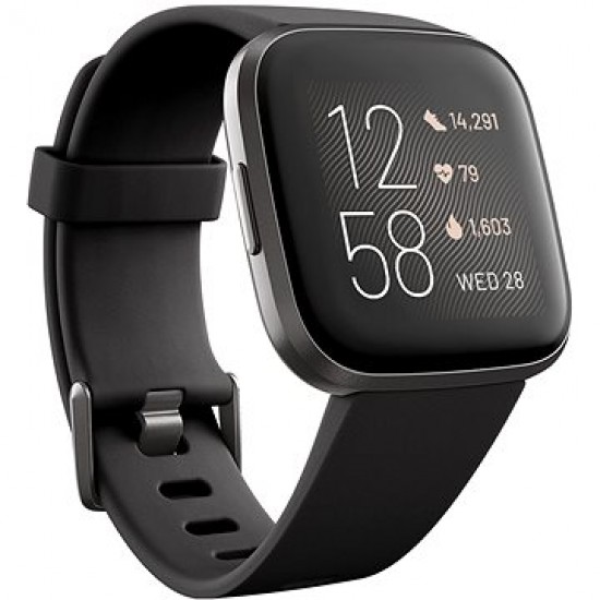 Fitbit Versa 2 (NFC) – Black/Carbon