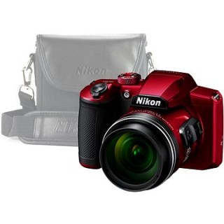 Nikon COOLPIX B600 červený + puzdro