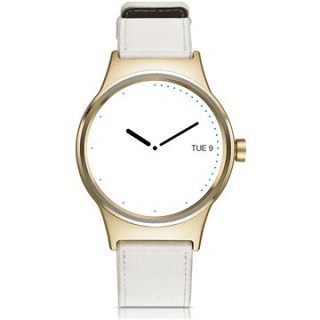 TCL MOVETIME Smartwatch Leather Gold/White