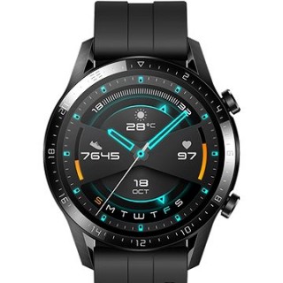 Huawei Watch GT 2 Black Fluoroelastomer Strap