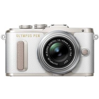 Olympus PEN E-PL8 bílý + objektiv ED 14-42 II R stříbrný