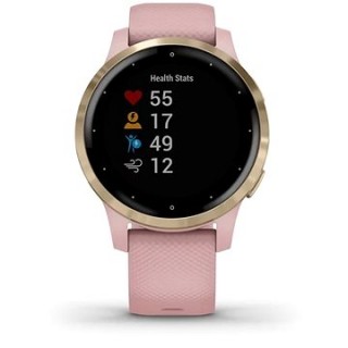 Garmin vívoactive 4S LightGold Pink