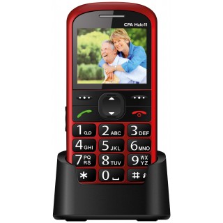 Mobilný telefón CPA Halo 11, červený