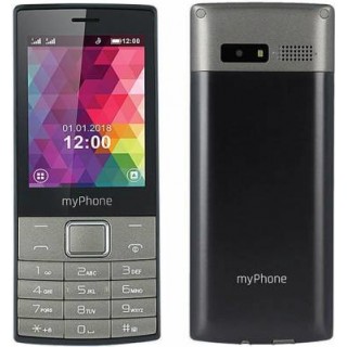Mobilný telefón myPhone 7300 Dual SIM, čierno-strieborný