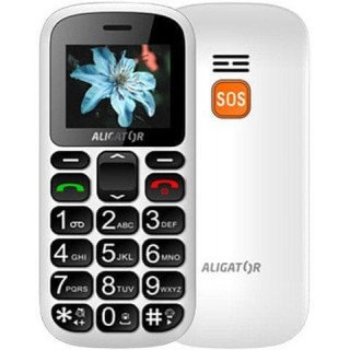 Mobilný telefón Aligator A321 Senior, biely