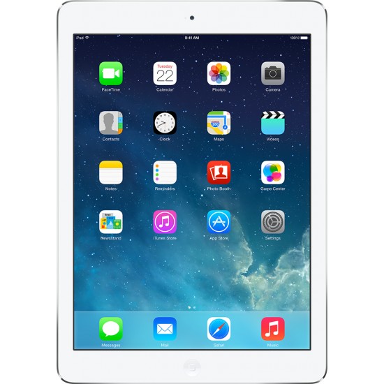 Dotykový tablet Apple iPad Air, Wi-Fi, 16GB, (MD788FD-B), strieborný / biely