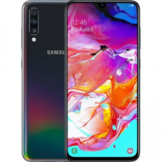 Samsung Galaxy A70 A705F Dual SIM Black Trieda A