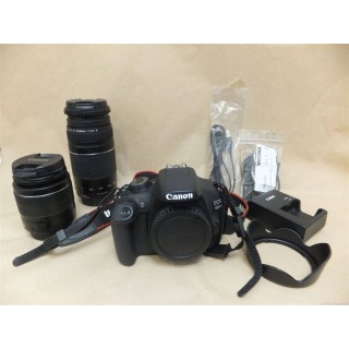 Fotoaparát,Fotopríslušenstvo... Canon EOS 1200D+obj. 18-55mm+obj.75-300+CD+nab+USB+man+prísl. v brašni
